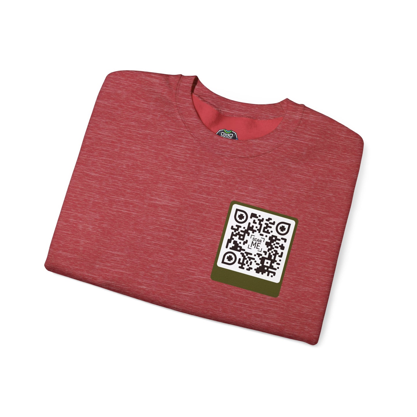 Scannable ‘Spread Love’ QR Sweatshirt