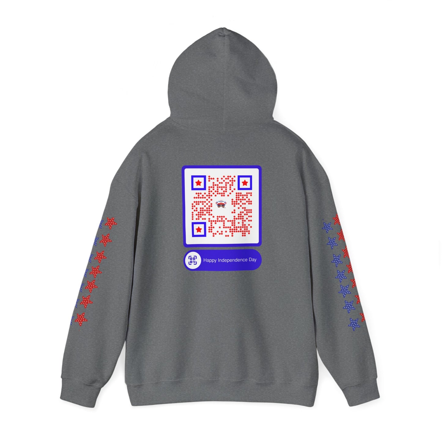 United & Unstoppable – 4th of July QR Hoodie