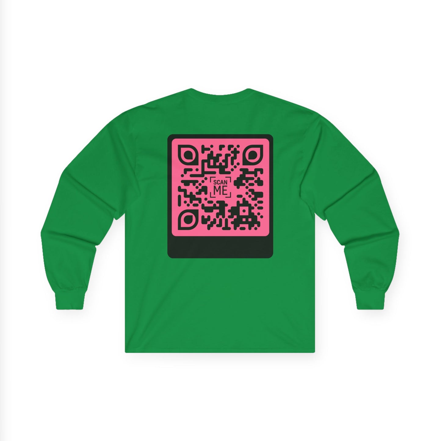 Scannable 'Someone Loves You' QR Long Sleeve Tee