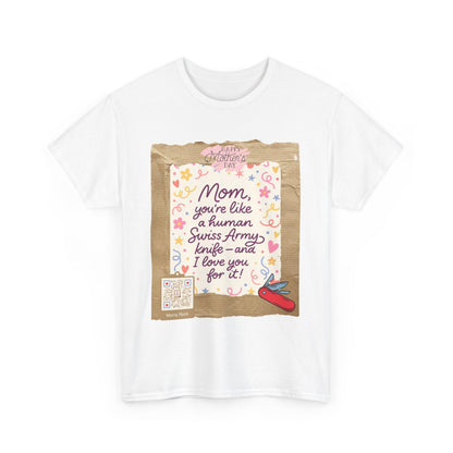 QR Code Tee – Celebrate Her in Style