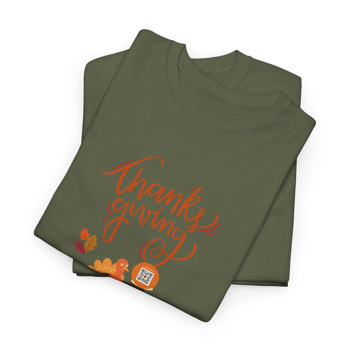Autumn Gratitude QR Tee