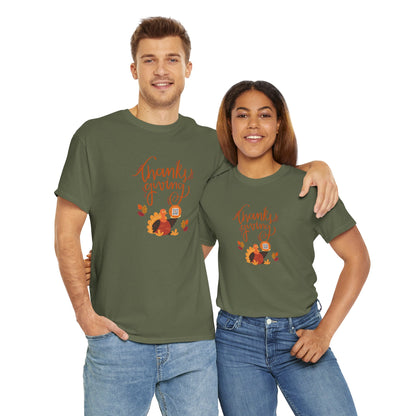 Autumn Gratitude QR Tee