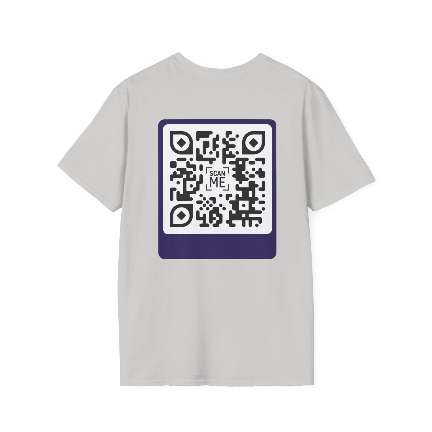 QR Tee shirt - Scannable 'Awesome' Design