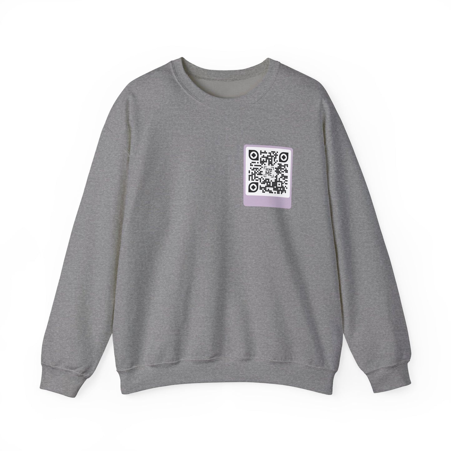 Scannable 'Awesome' QR Sweatshirt