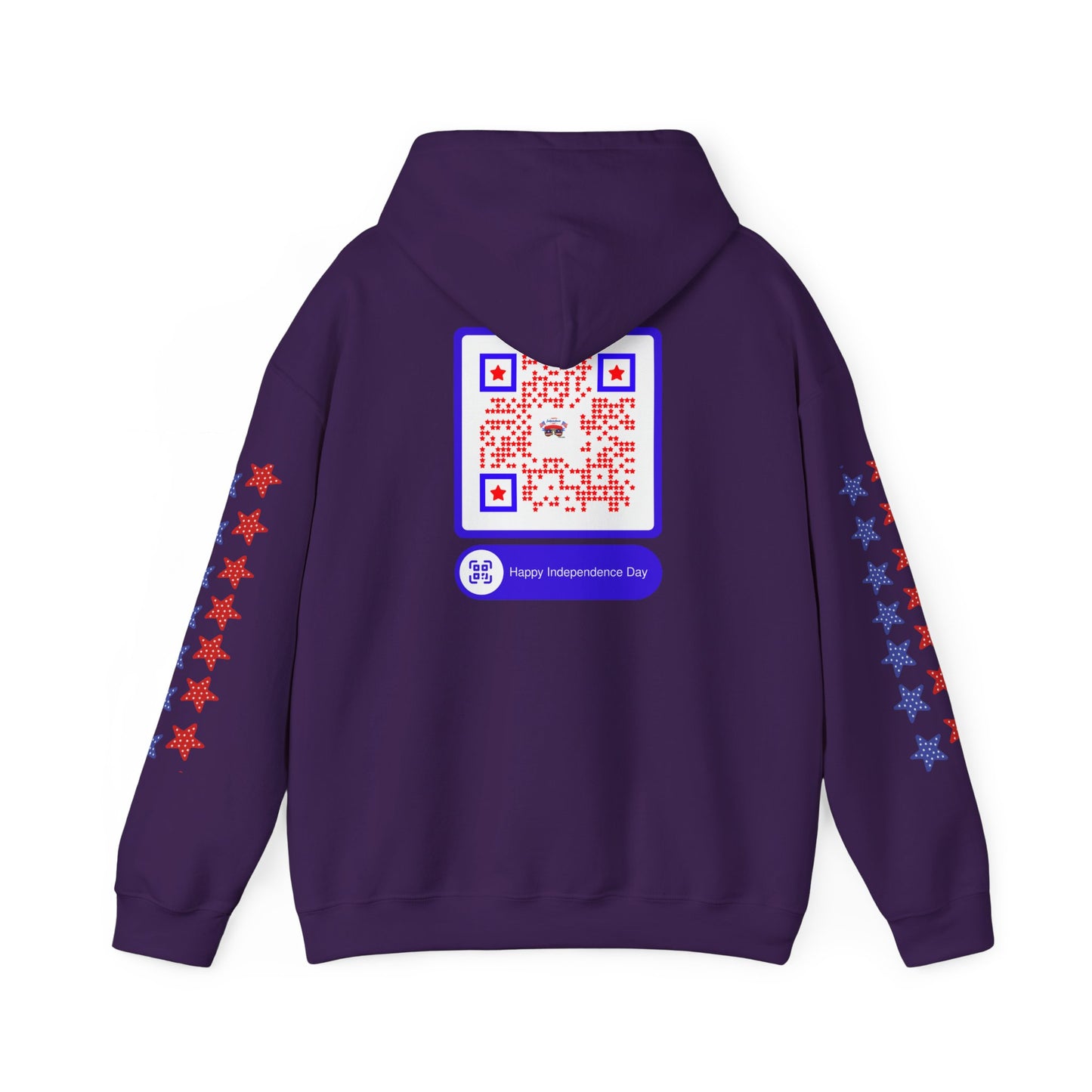 United & Unstoppable – 4th of July QR Hoodie