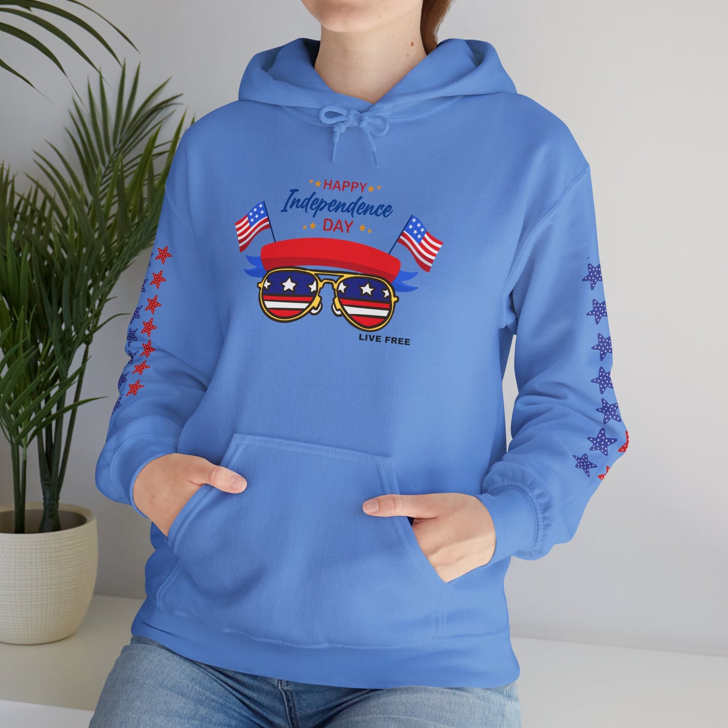 United & Unstoppable – 4th of July QR Hoodie