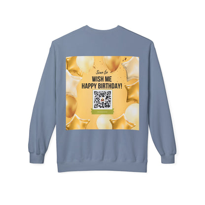 Birthday - Unisex Midweight Softstyle Fleece Crewneck Sweatshirt