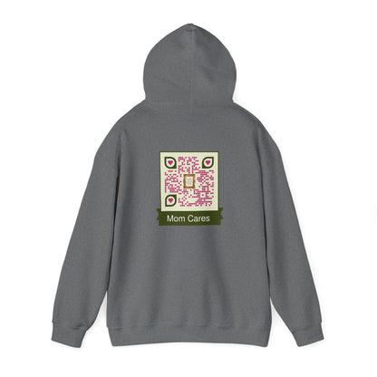 Unisex QR Code Hoodie – Wear Your Love for Mom