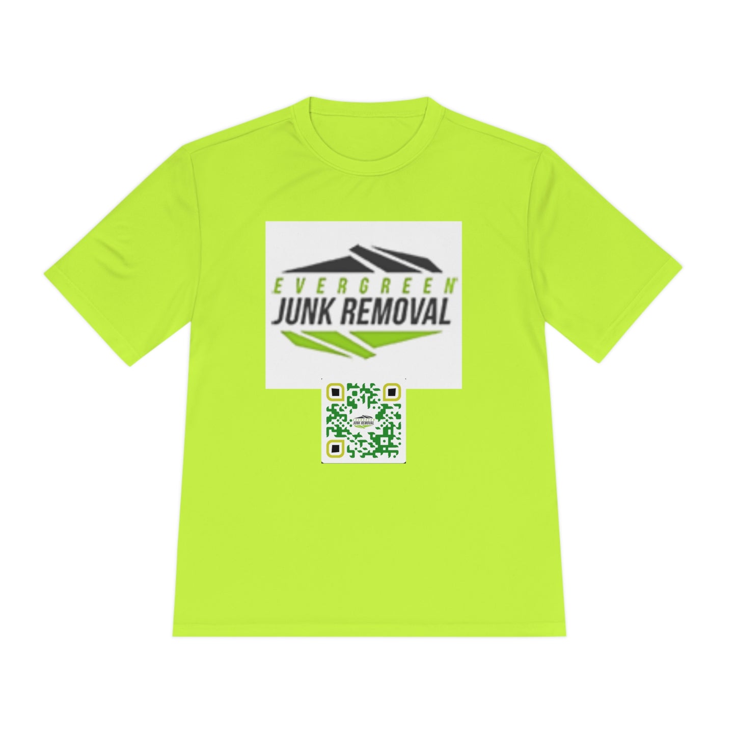 QR Custom "Evergreen" Unisex Moisture Wicking Tee