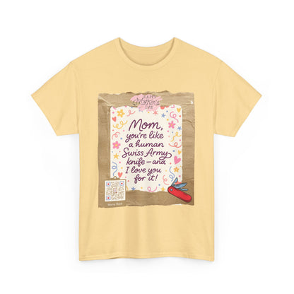 QR Code Tee – Celebrate Her in Style