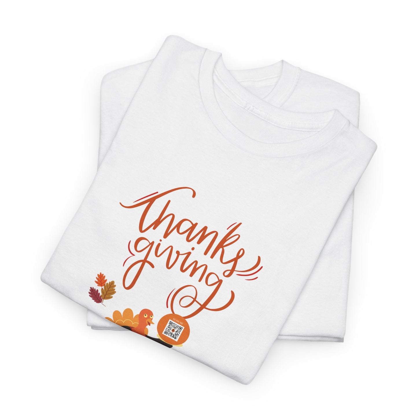 Autumn Gratitude QR Tee