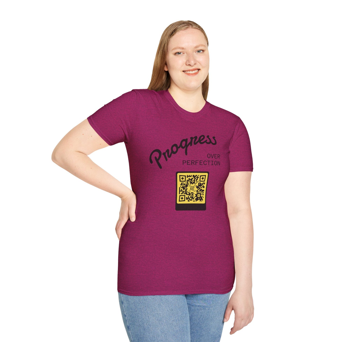 Never Quit Unisex QR Tee