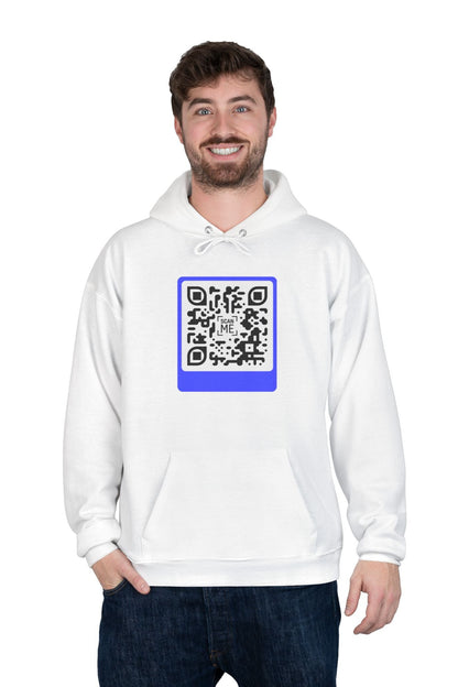 Scannable 'Smile' QR Code Hoodie