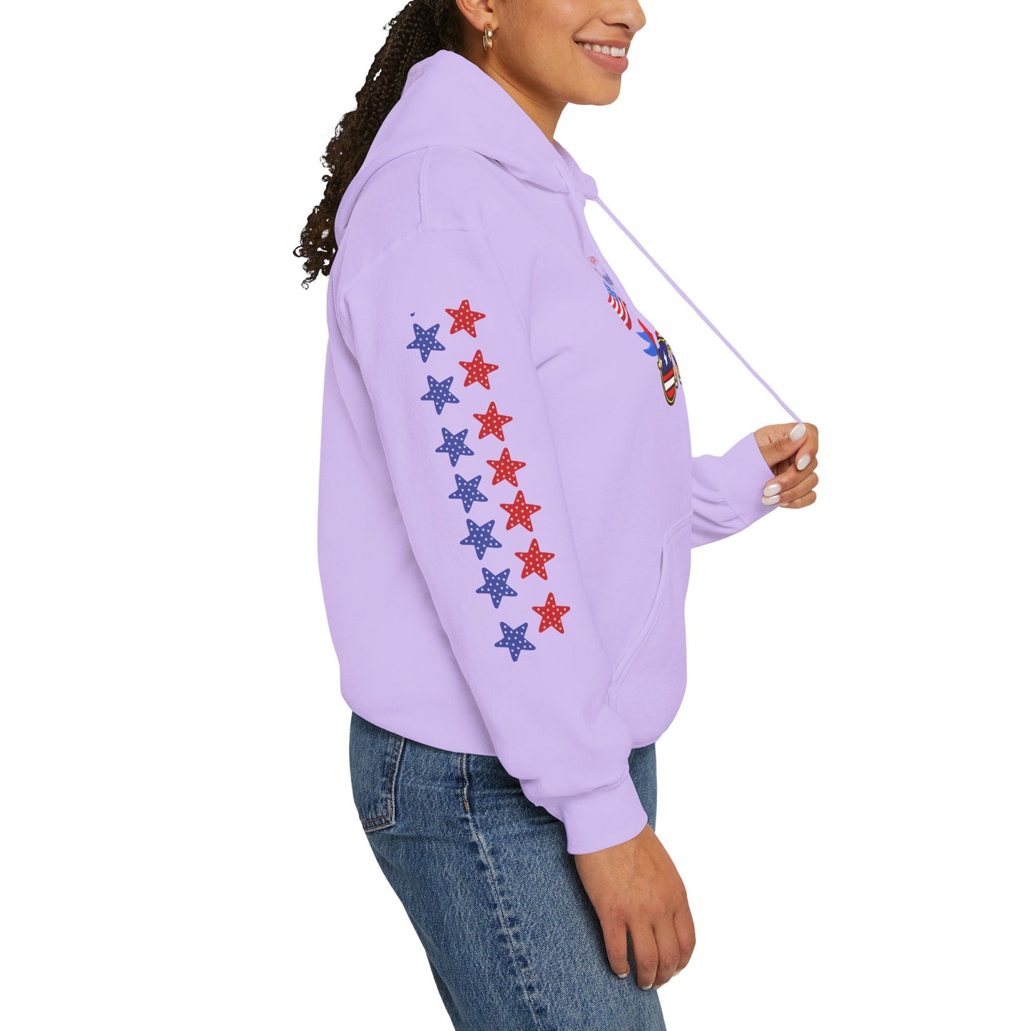 United & Unstoppable – 4th of July QR Hoodie