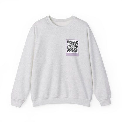 Scannable 'Awesome' QR Sweatshirt