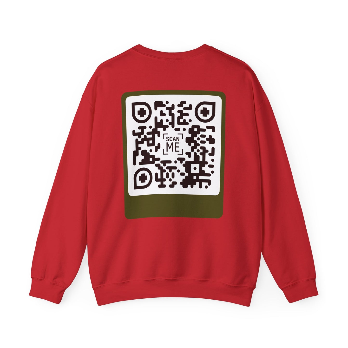 Scannable ‘Spread Love’ QR Sweatshirt