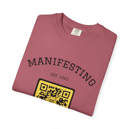 Manifesting Greatness Unisex QR Tee