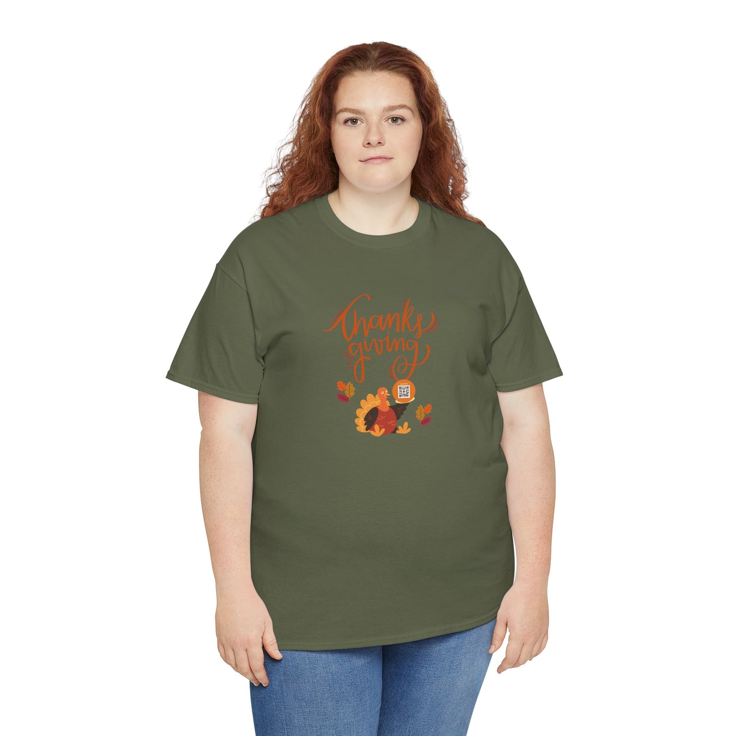 Autumn Gratitude QR Tee