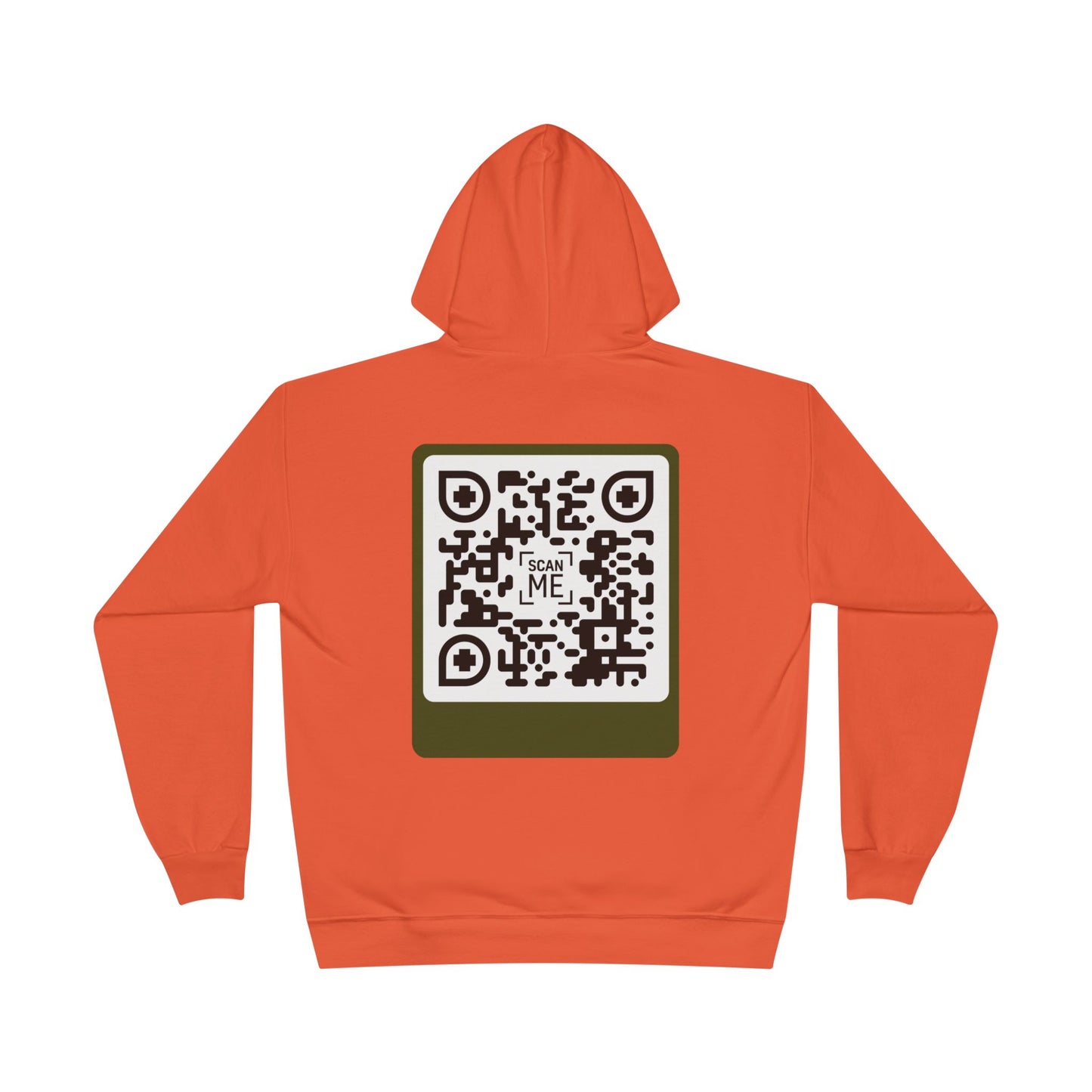 Scannable 'Smile' QR Code Hoodie