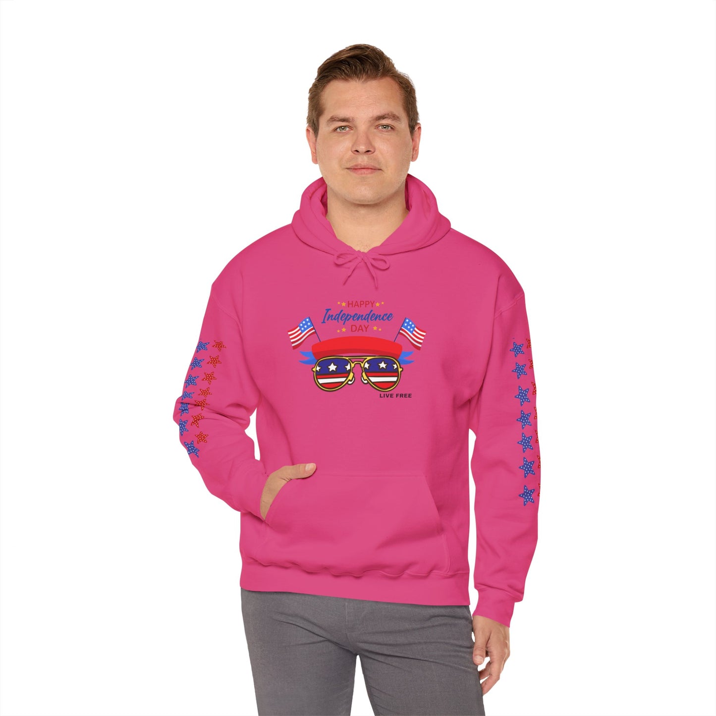United & Unstoppable – 4th of July QR Hoodie
