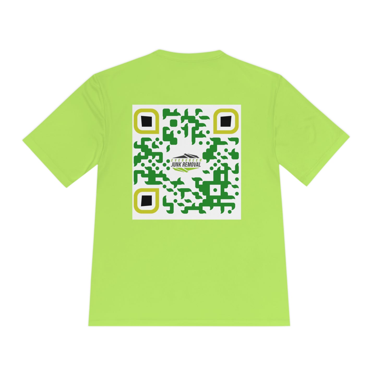 QR Custom "Evergreen" Unisex Moisture Wicking Tee