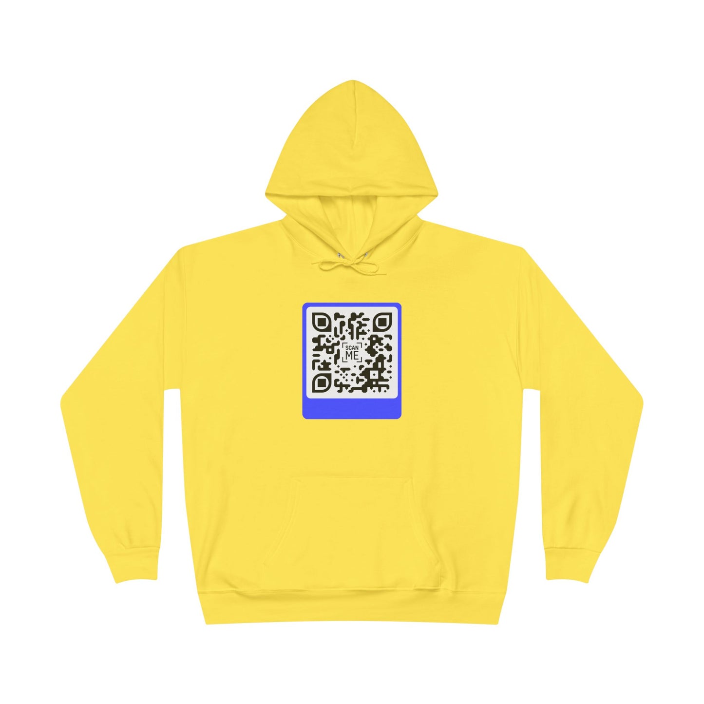 Scannable 'Smile' QR Code Hoodie