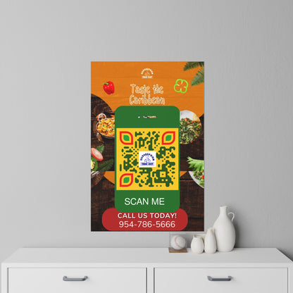 QR Custom Wall Decals "Silver Spoon"