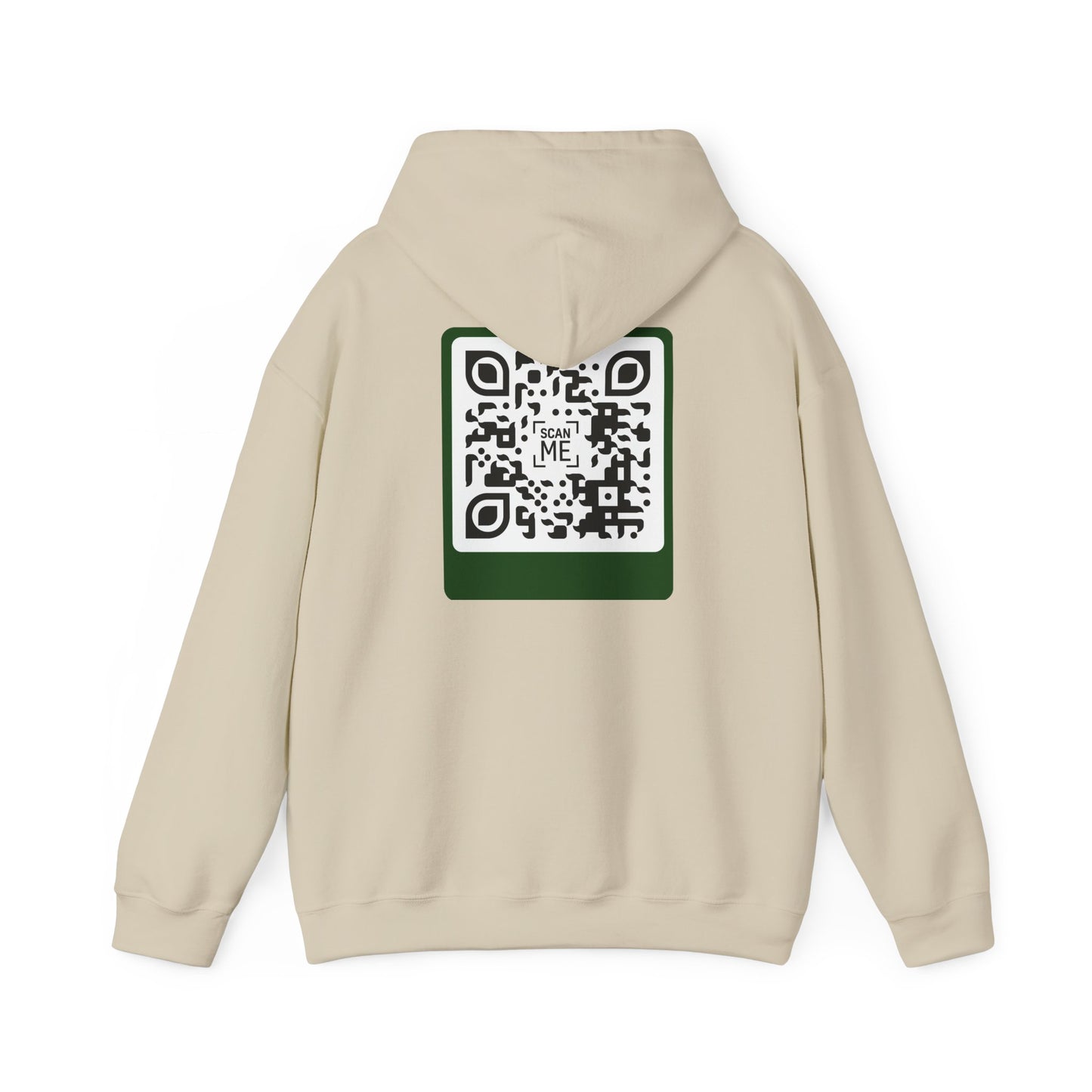 Scannable 'Someone Loves You' QR hoodie