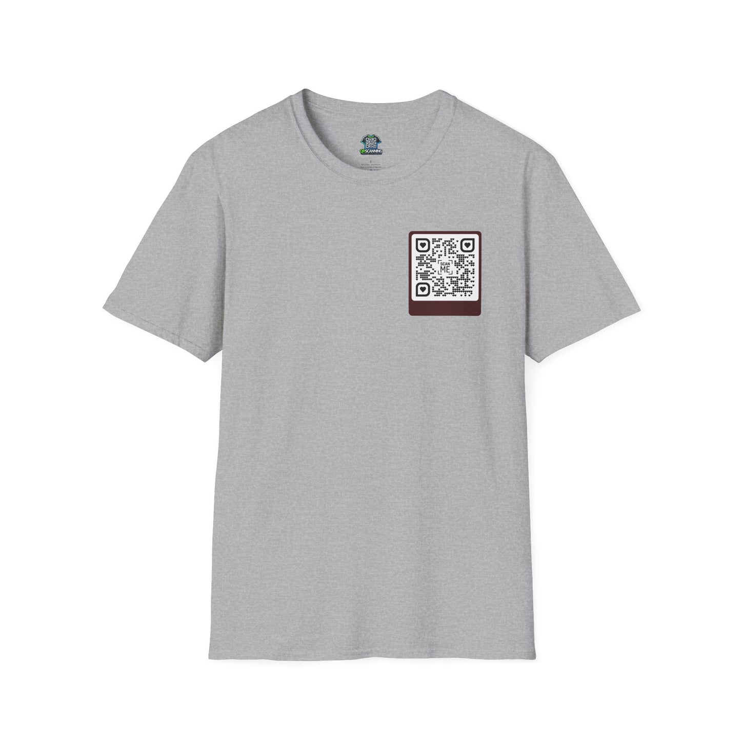 Scannable ‘Spread Love’ QR Code T-shirt