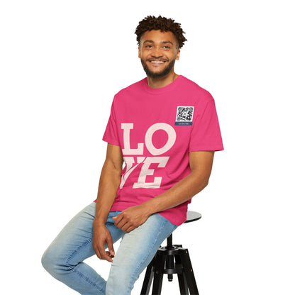 Let Love Lead Unisex Washed Tee