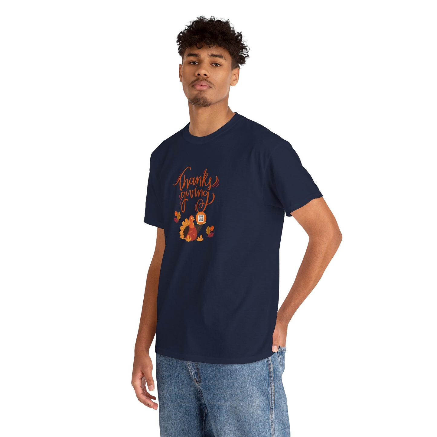 Autumn Gratitude QR Tee