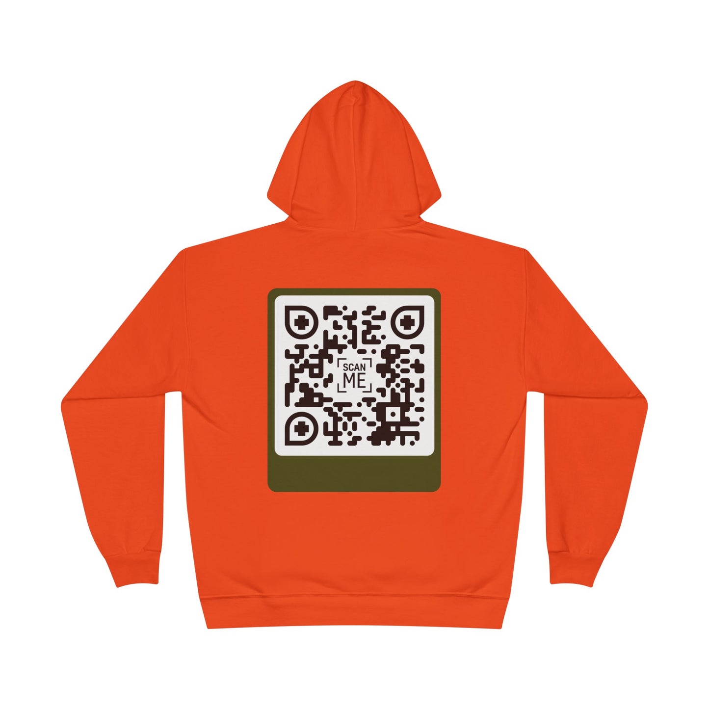 Scannable 'Smile' QR Code Hoodie