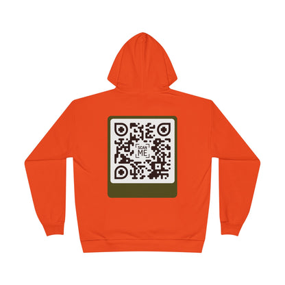 Scannable 'Smile' QR Code Hoodie