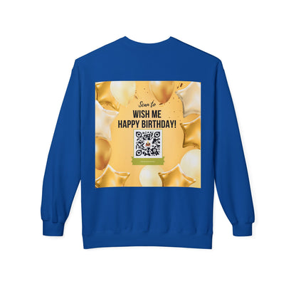 Birthday - Unisex Midweight Softstyle Fleece Crewneck Sweatshirt