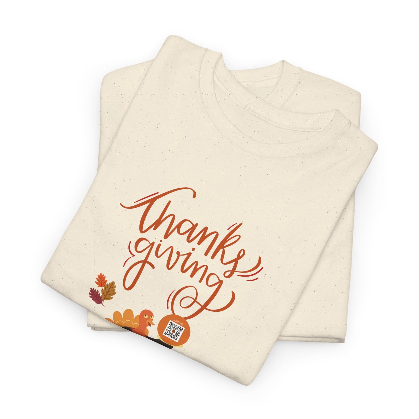 Autumn Gratitude QR Tee