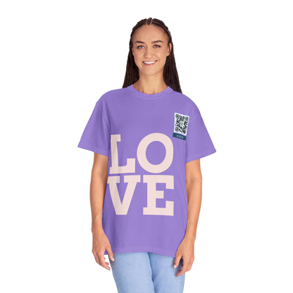 Let Love Lead Unisex Washed Tee