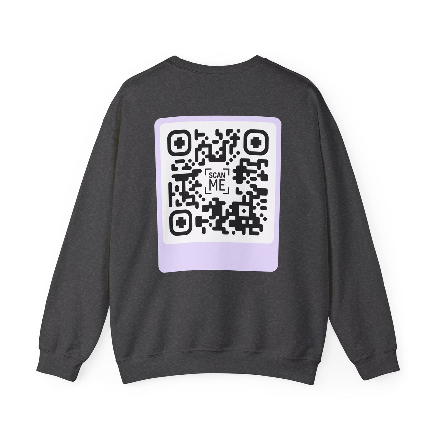 Scannable 'Someone Loves You' QR Crewneck Sweatshirt