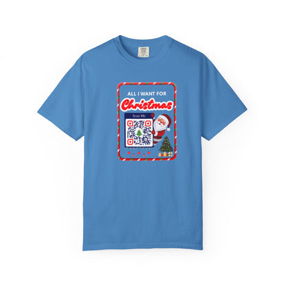 Unisex Christmas Spirit Garment-Dyed Shirt