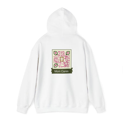 Unisex QR Code Hoodie – Wear Your Love for Mom