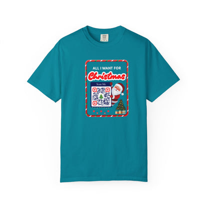 Unisex Christmas Spirit Garment-Dyed Shirt
