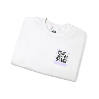 Scannable 'Someone Loves You' QR Crewneck Sweatshirt