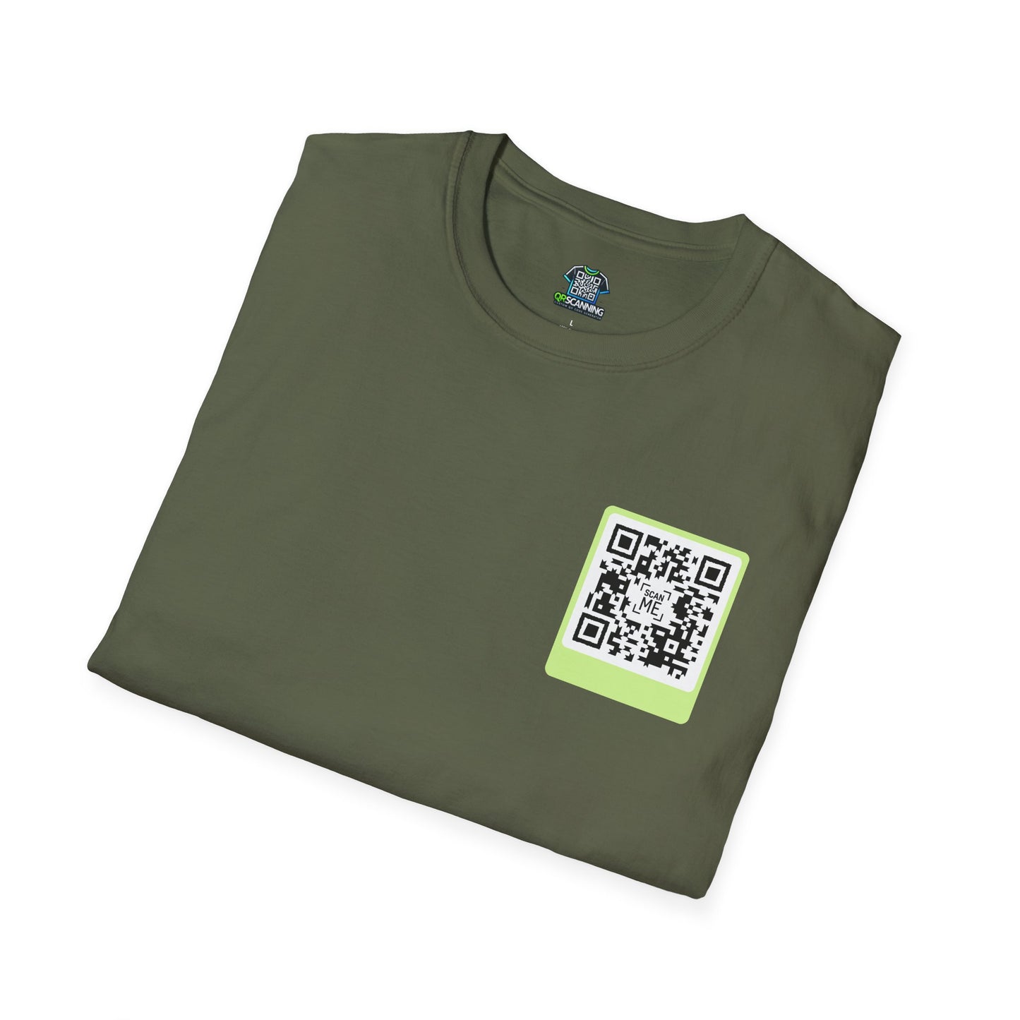 Scannable "Someone Loves You" QR Tee shirt