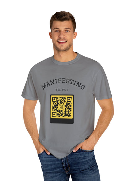 Manifesting Greatness Unisex QR Tee