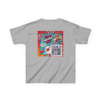 Valentines Day QR Code Kids Tee