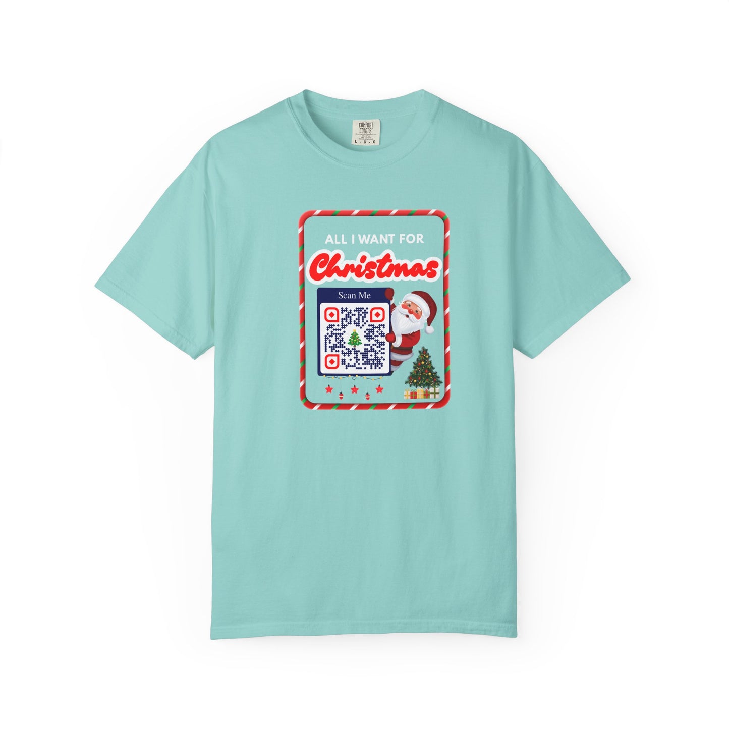 Unisex Christmas Spirit Garment-Dyed Shirt