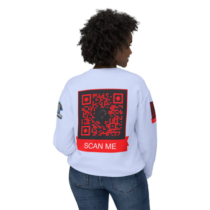 AJ custom Capone/Nore Unisex Lightweight Crewneck Sweatshirt