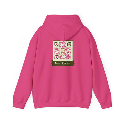 Unisex QR Code Hoodie – Wear Your Love for Mom