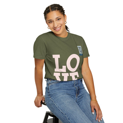 Let Love Lead Unisex Washed Tee
