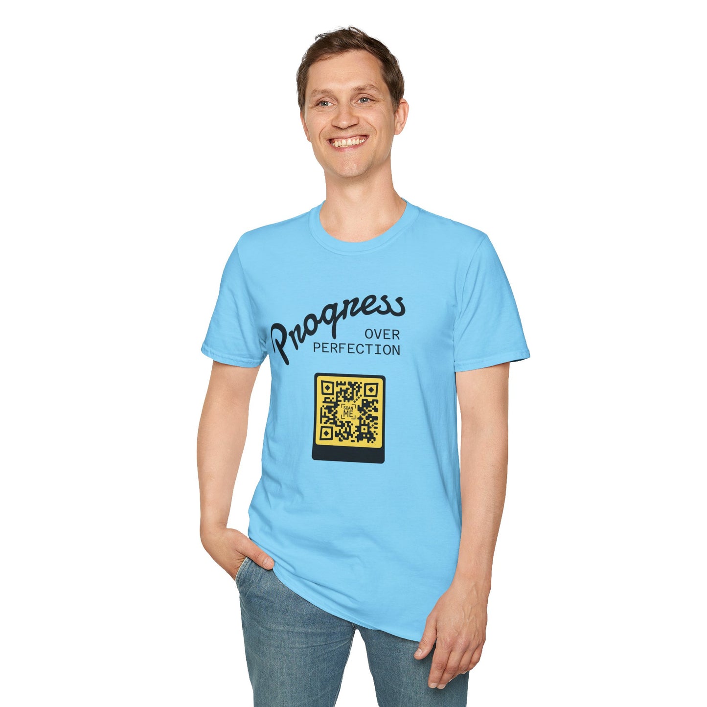 Never Quit Unisex QR Tee