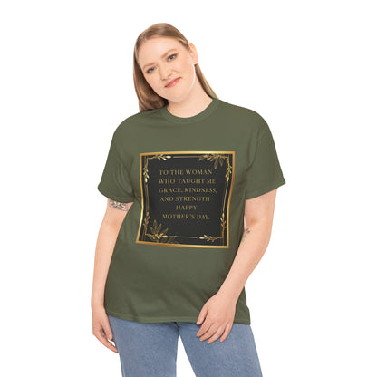 Comfort Tee with a Message for Mom